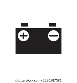 accu battery line new vector icon