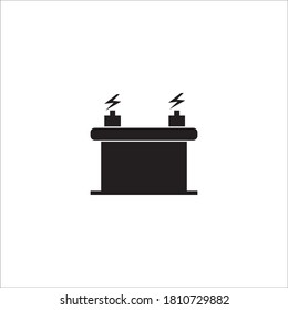Accu icon logo, vector design illustration 
