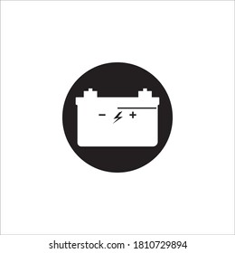 Accu icon logo, vector design illustration 
