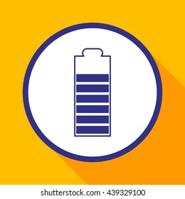 Accumulator battery.
Icon.