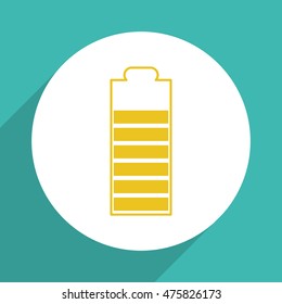 Accumulator battery.Icon.