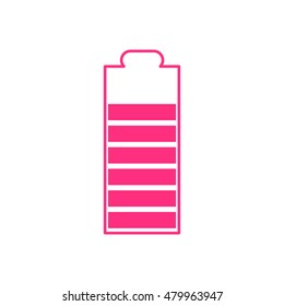 Accumulator battery.Icon.