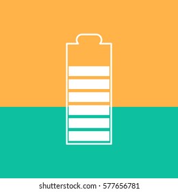 Accumulator battery.
Icon.