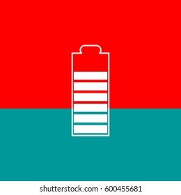 Accumulator battery.
Icon.