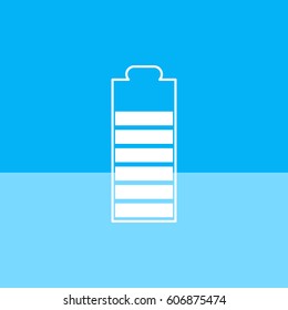 Accumulator battery.Icon.