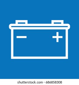 accumulator , Battery vector icon 
