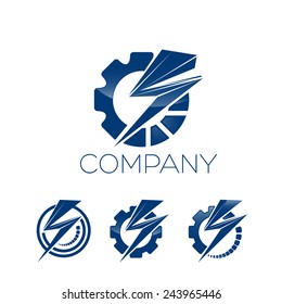 Accumulator and energy logo