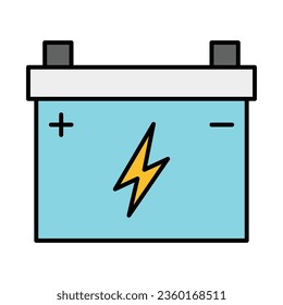 Accumulator Icon Design For Personal And Commercial Use