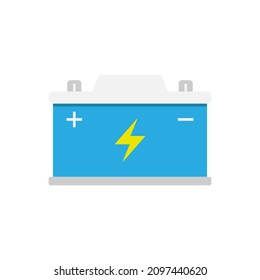 Accumulator icon design template vector isolated