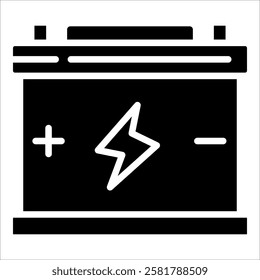 Accumulator Icon Element For Design