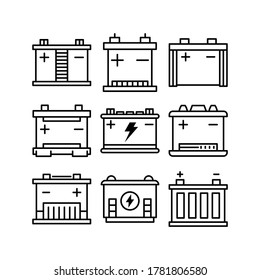 Accumulator icon or logo isolated sign symbol vector illustration - Collection of high quality black style vector icons
