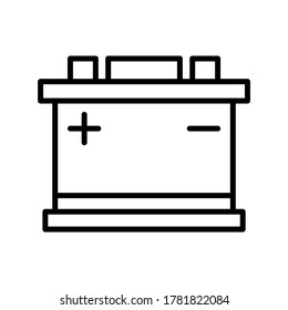 Accumulator icon or logo isolated sign symbol vector illustration - high quality black style vector icons
