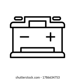 Accumulator icon or logo isolated sign symbol vector illustration - high quality black style vector icons
