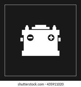 accumulator icon. accumulator sign