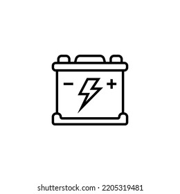 accumulator icon vector design templates 