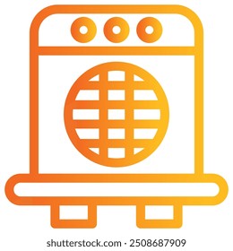 accumulator icon vector illustration concept for renewable energy icons with perfect gradient color symbol background