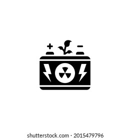 accumulator icon in vector. logotype