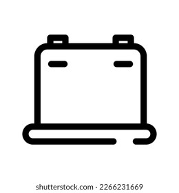 Accumulator Icon Vector Symbol Design Illustration