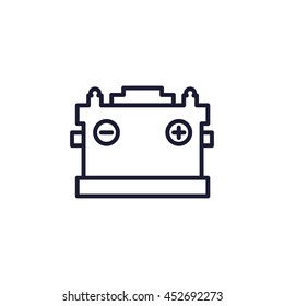 accumulator line icon