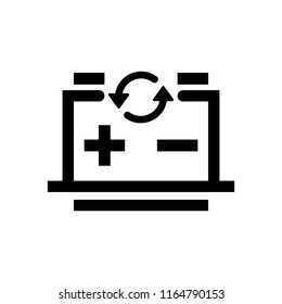 accumulator vector icon