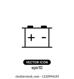Accumulator Vector Icon Illustration For Web And Mobile App.Ui/Ux.White Backround.