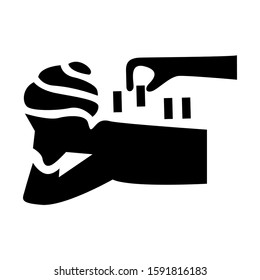 accupuncture icon isolated sign symbol vector illustration - high quality black style vector icons
