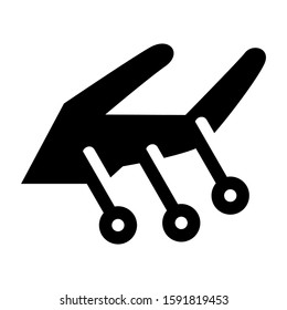 accupuncture icon isolated sign symbol vector illustration - high quality black style vector icons
