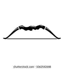 Accuracy bow icon. Simple illustration of accuracy bow vector icon for web