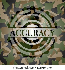 Accuracy camo emblem
