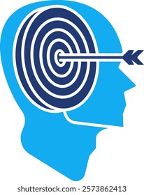 Accuracy Icon - Dual Tone Style - Critical Thinking Theme