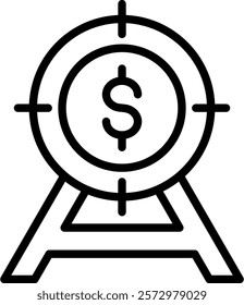 Accuracy Icon Element For Design