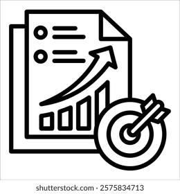 Accuracy Icon Element For Design