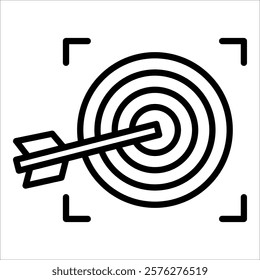 Accuracy Icon Element For Design