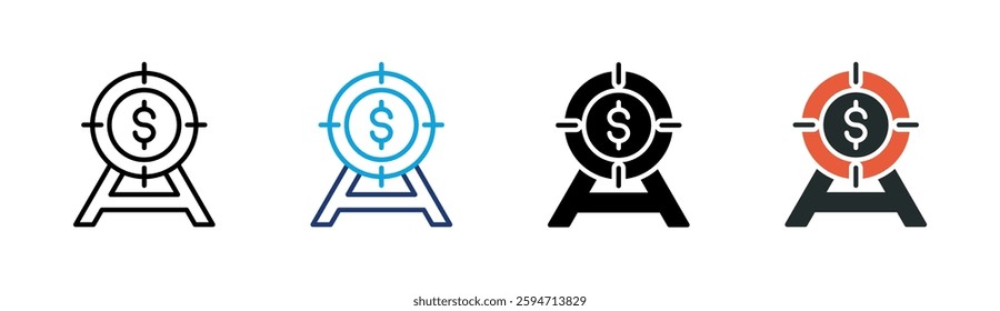 Accuracy Icon Element For Design