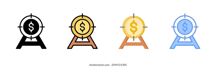 Accuracy Icon Element For Design