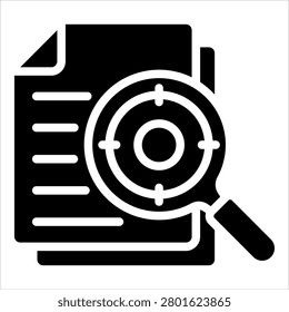 Accuracy Icon Element For Design