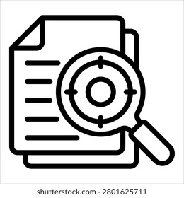 Accuracy Icon Element For Design