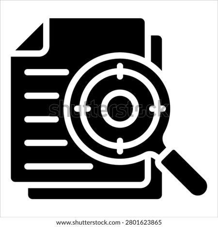 Accuracy Icon Element For Design
