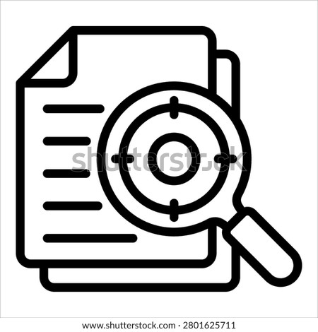 Accuracy Icon Element For Design