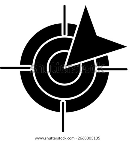Accuracy, Measurement Accuracy Icon symbol