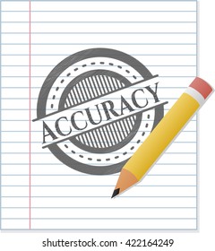 Accuracy with pencil strokes