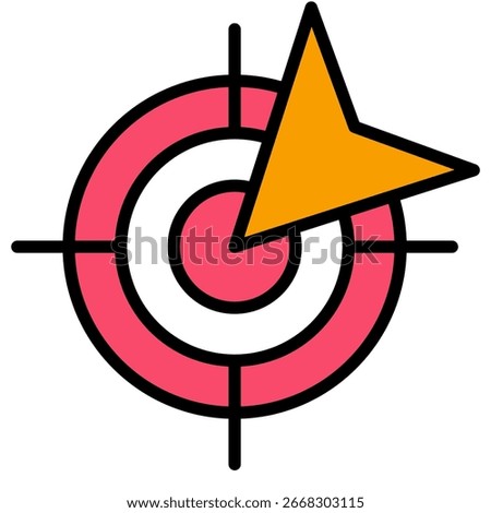 Accuracy, Accuracy Target Icon symbol
