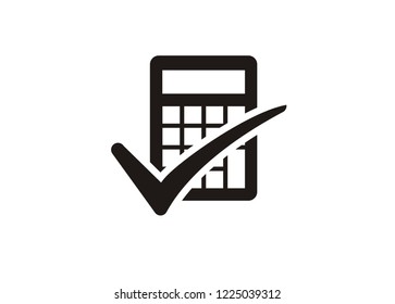 accurate calculation simple icon
