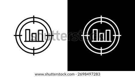 Accurate Data White Icon Set Design