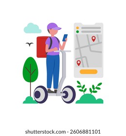 Accurate Delivery Address Verification Vector Illustration