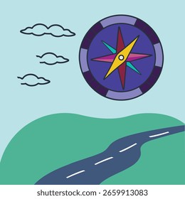  Arte precisa do vetor de direção. Design limpo e preciso do vetor de direção. Visualizando movimento e força com vetores. Guie o caminho com setas vetoriais. Vetores de seta digital prontos para usar.