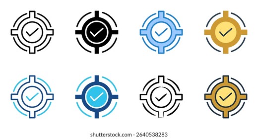 Accurate icon set multiple style collection 

