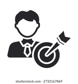 accurate icons outline and Flat Style,transparent background