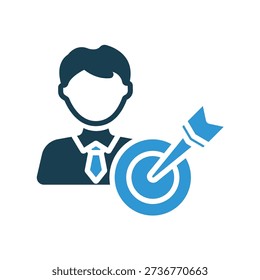 accurate icons outline and Flat Style,transparent background