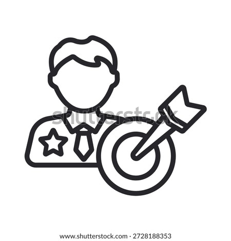 accurate icons outline and Flat Style,transparent background